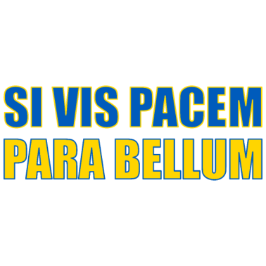 Zoom image si vis pacem para bellum, fred, Ukraine, siger