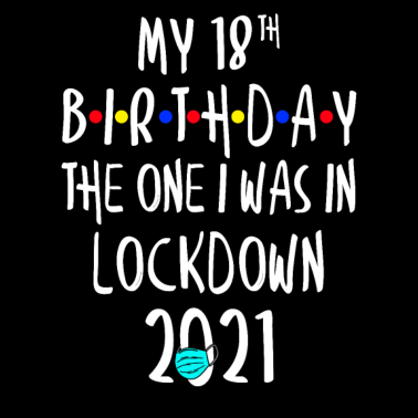 Zoom image 18. Geburtstag Lockdown & Quarantäne Sprüche
