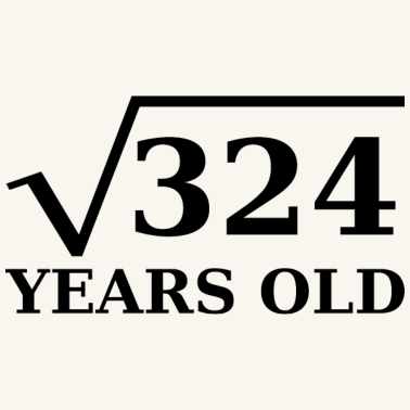 Zoom image Wurzel 324 Jahre alt schwarz