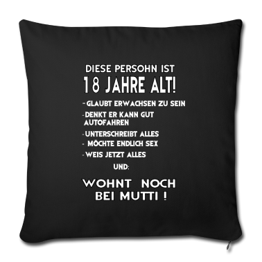 18. Geburtstag  - 18 Jahre /Geburtstag, spruch