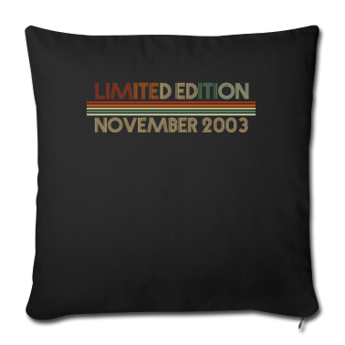 18. Geburtstag  - 18. Geburtstag November 2003 Geschenkidee