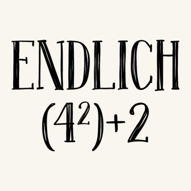 Zoom image Endlich (4²)+2 Geschenk 18 Jahre Geburtstag Party