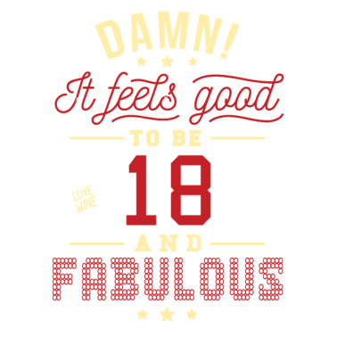 Zoom image 18. Geburtstag Frauen 18 Jahre und Fabelhaft