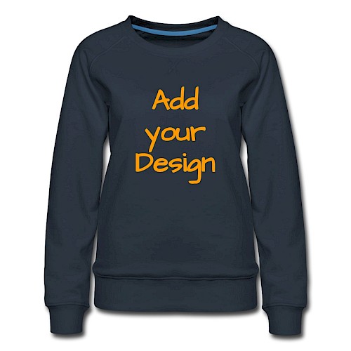 Women's Premium Sweatshirt navy