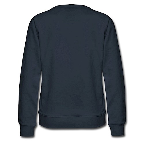Women's Premium Sweatshirt Hinten navy