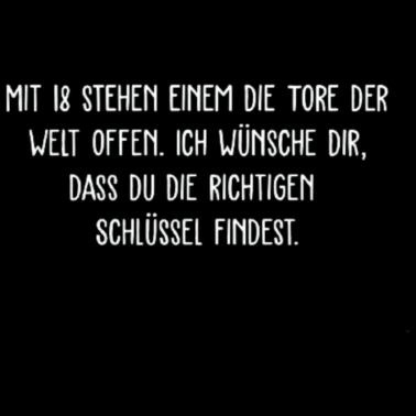 Zoom image 18. Geburtstag