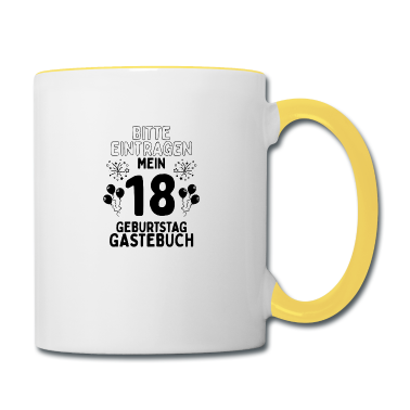 18. Geburtstag  - Bitte eintragen mein 18 geburtstag gastebuch Party