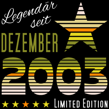 Zoom image Dezember 2003 Limited Edition | Geburtstag