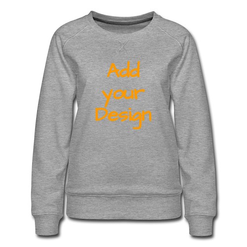 Women's Premium Sweatshirt heather grey