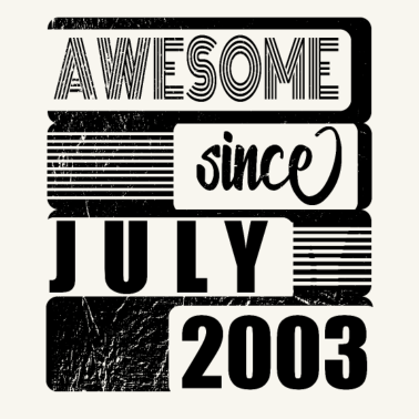 Zoom image 18. Geburtstag Awesome seit Juli 2003 B Day