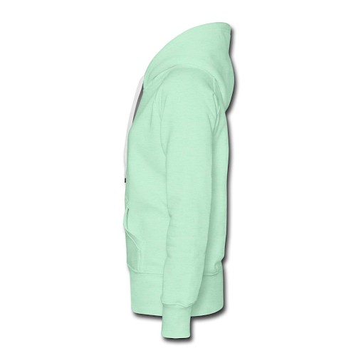 Frauen Premium Hoodie Links helles Mintgrün