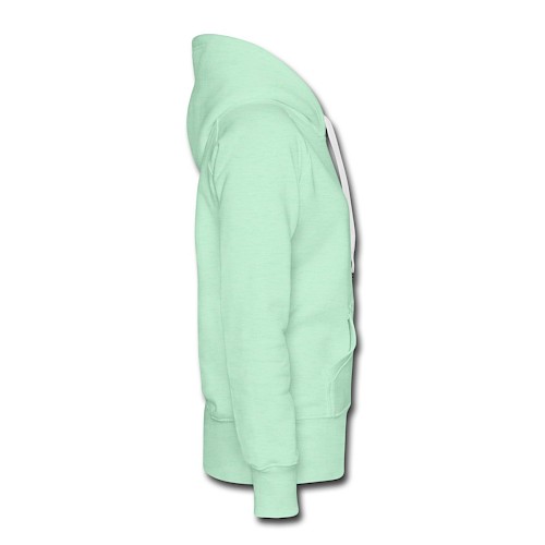 Frauen Premium Hoodie Rechts helles Mintgrün