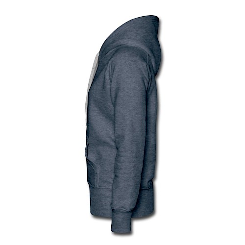 Women's Premium Hoodie Links heather denim