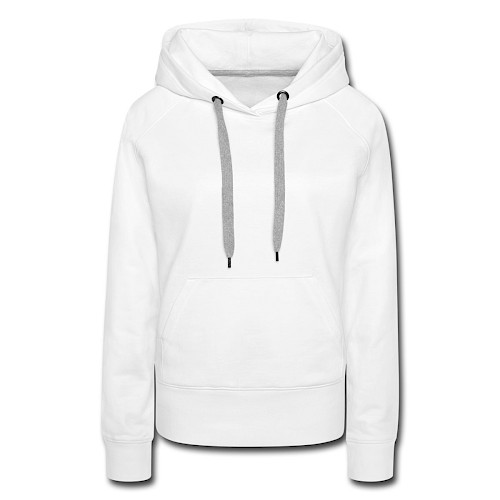 Women's Premium Hoodie Vorne white