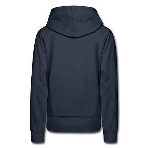 Women's Premium Hoodie Hinten navy