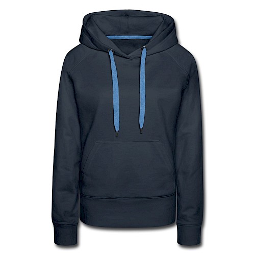 Women's Premium Hoodie Vorne navy