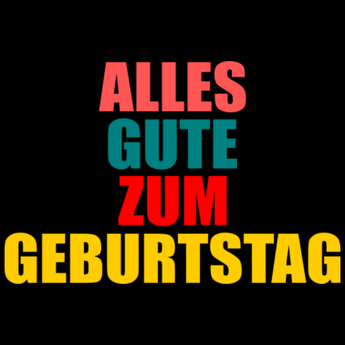Zoom image Alles Gute Zum Geburtstag. HAPPY BIRTHDAY