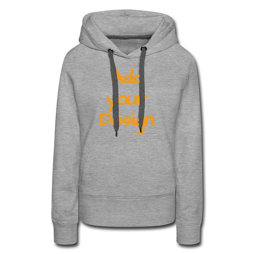 Women's Premium Hoodie heather grey