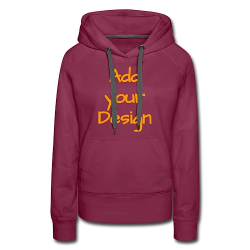 Women's Premium Hoodie bordeaux