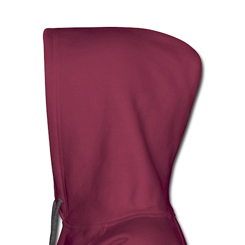 Women's Premium Hoodie Dos bordeaux