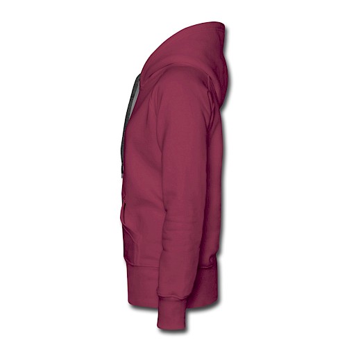 Women's Premium Hoodie Links bordeaux