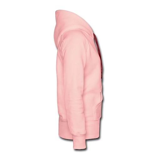 Naisten premium-huppari Rechts kristalliroosa