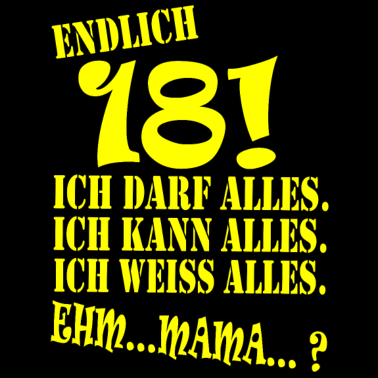Zoom image 18. Geburtstag