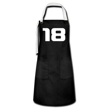 18e anniversaire  - 18, Zahlen, numbers, Nummern, Fußball, football,