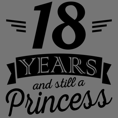Zoom image 18 years and still a princess