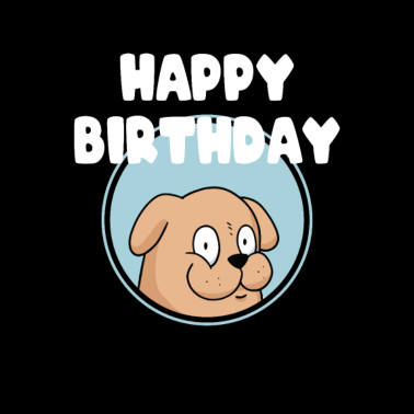 Zoom image Happy Birthday anniversaire chien propriétaire chemise