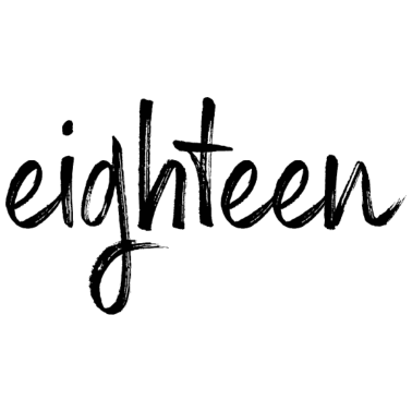 Zoom image 18 eighteen 18. Geburtstag Geschenk Volljährigkeit