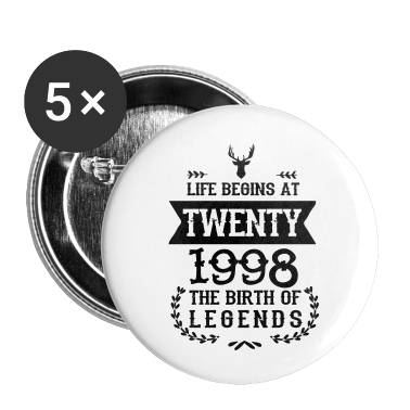 18e anniversaire  - 18. Geburtstag - 1998 - 18th Birthday - Vintage