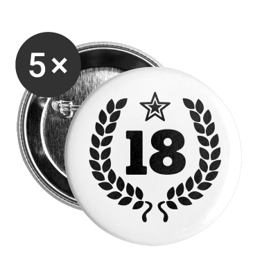 18e anniversaire  - 18 - Achtzehn - Birthday - Geburtstag - volljährig