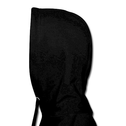 Hoodie-Kleid Dos Schwarz