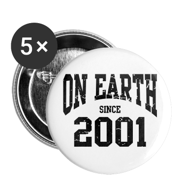 18e anniversaire  - Birthday - On Earth Since 2001 - Geburtstag