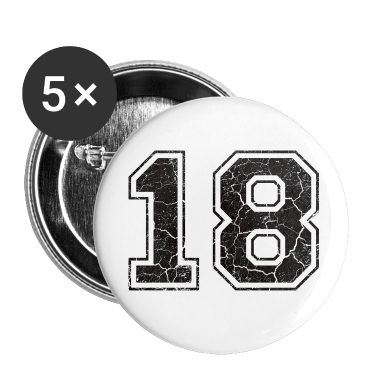 18e anniversaire  - Paie 18 in Used Look