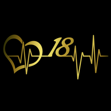 Zoom image 18 Geburtstag Geschenk Volljährig Herzschlag Puls