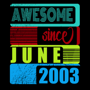 Zoom image 18. Geburtstag Awesome seit Juni 2003 B Day