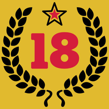 Zoom image 18 - Achtzehn - Birthday - Geburtstag - volljährig