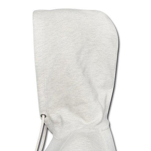 Frauen Cropped Hoodie Dos Beige meliert