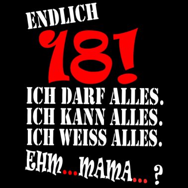 Zoom image 18. Geburtstag