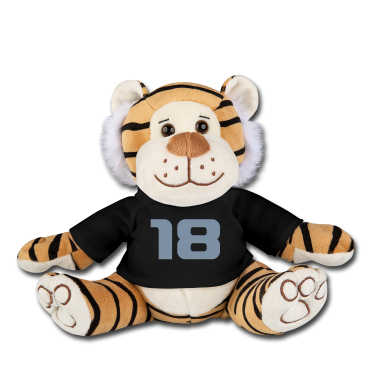 18e anniversaire  - 18, Zahlen, numbers, Nummern, Fußball, football,