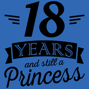 Zoom image 18 years and still a princess