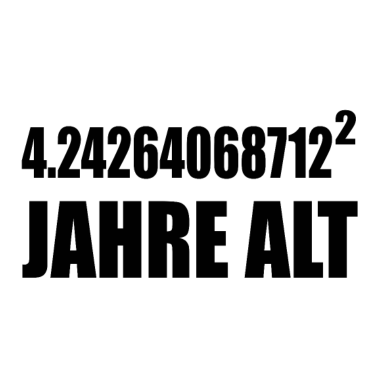 Zoom image 18 Jahre alt Mathematik Geschenkidee