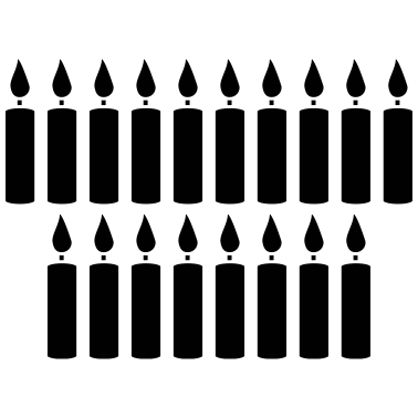 Zoom image 18 Happy Birthday Candles