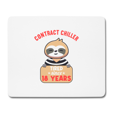 18. Geburtstag  - Auftragschiller 18 Jahre 18. Geburtstag Faultier