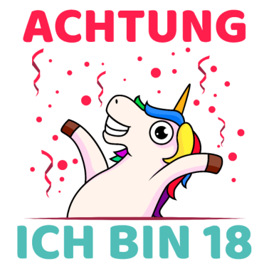 Zoom image 18. Geburtstag Einhorn