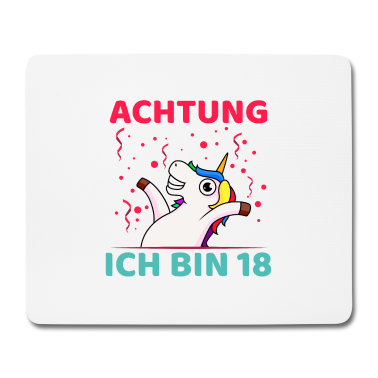 18. Geburtstag  - 18. Geburtstag Einhorn