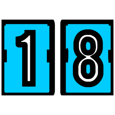 Zoom image 18. 18. GEBURTSTAG. GEBURTSTAG 18 JAHRE. 18