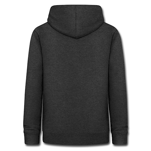 Sweat à capuche Femme Hinten charbon
